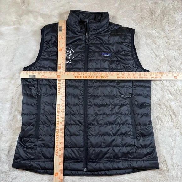 Patagonia Black Nano Puff Insulated Quilted Vest Men Sz L  Gorpcore PrimaLoft - Picture 7 of 11